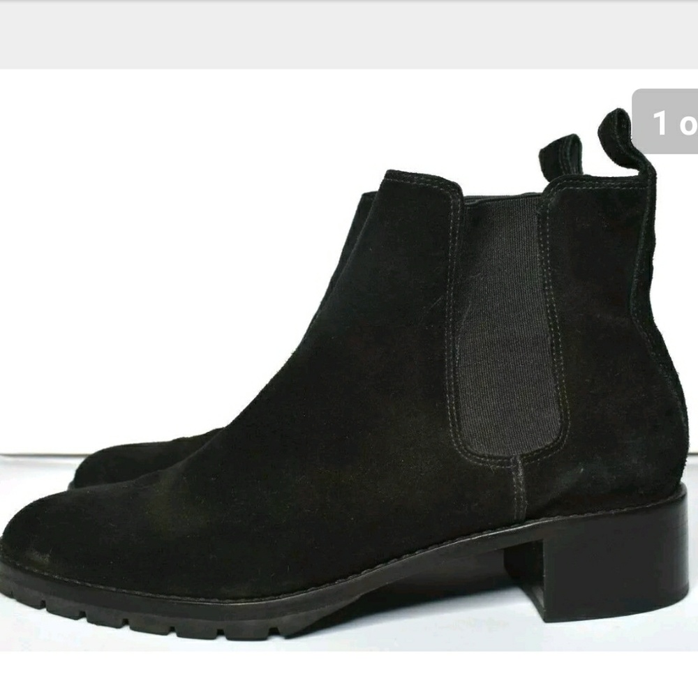 Lauren Ralph Lauren Black Booties 9.5 B